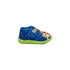Pantofole blu da bambino con suola verde e stampa Paw Patrol, Ciabatte Bambino, SKU p431000111, Immagine 0